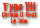 Type VII German U-Boat by John